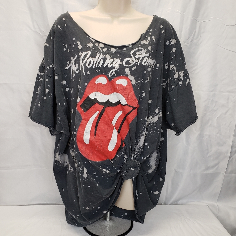 The Rolling Stones distressed oversized tshirt